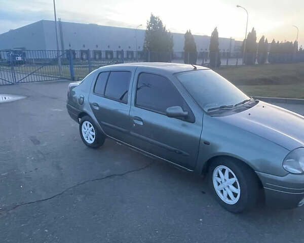 Серый Рено Клио, объемом двигателя 1.39 л и пробегом 420 тыс. км за 2500 $, фото 9 на Automoto.ua