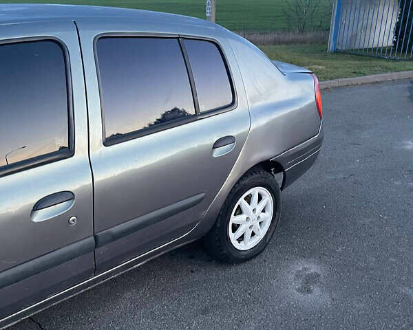 Серый Рено Клио, объемом двигателя 1.39 л и пробегом 420 тыс. км за 2500 $, фото 25 на Automoto.ua