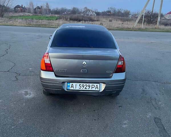 Серый Рено Клио, объемом двигателя 1.39 л и пробегом 420 тыс. км за 2500 $, фото 18 на Automoto.ua