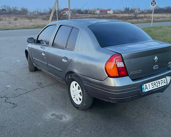 Серый Рено Клио, объемом двигателя 1.39 л и пробегом 420 тыс. км за 2500 $, фото 20 на Automoto.ua