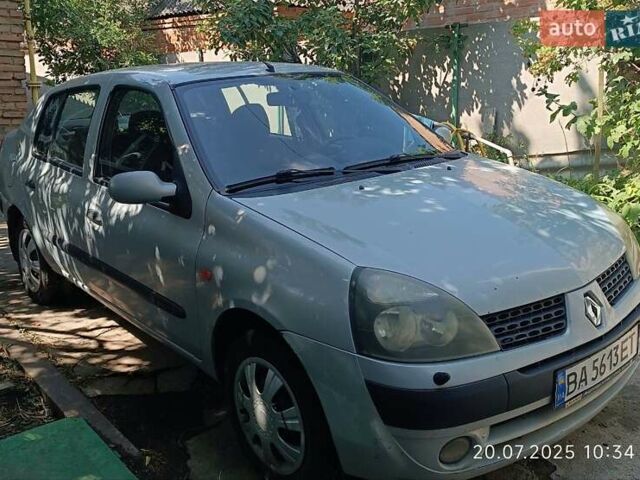 Серый Рено Клио, объемом двигателя 1.4 л и пробегом 257 тыс. км за 3000 $, фото 8 на Automoto.ua