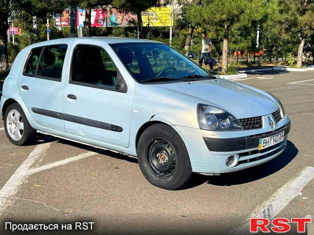 Сірий Рено Кліо, об'ємом двигуна 1.4 л та пробігом 180 тис. км за 3500 $, фото 3 на Automoto.ua