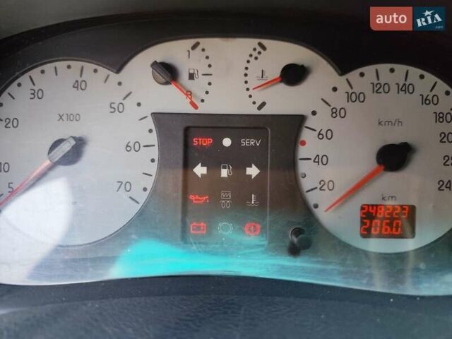 Сірий Рено Кліо, об'ємом двигуна 1.4 л та пробігом 248 тис. км за 2600 $, фото 2 на Automoto.ua