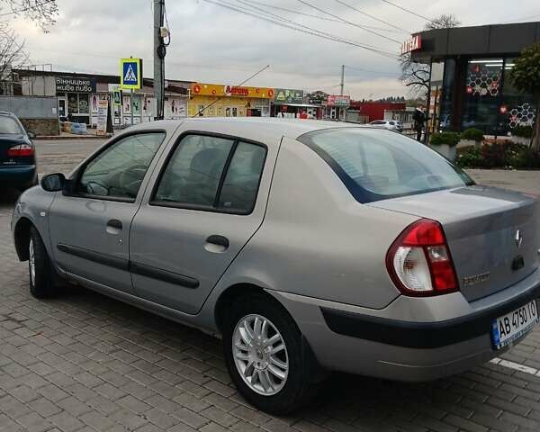 Сірий Рено Кліо, об'ємом двигуна 1.39 л та пробігом 150 тис. км за 3150 $, фото 3 на Automoto.ua