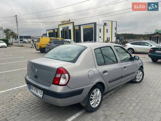 Сірий Рено Кліо, об'ємом двигуна 1.39 л та пробігом 150 тис. км за 3150 $, фото 8 на Automoto.ua