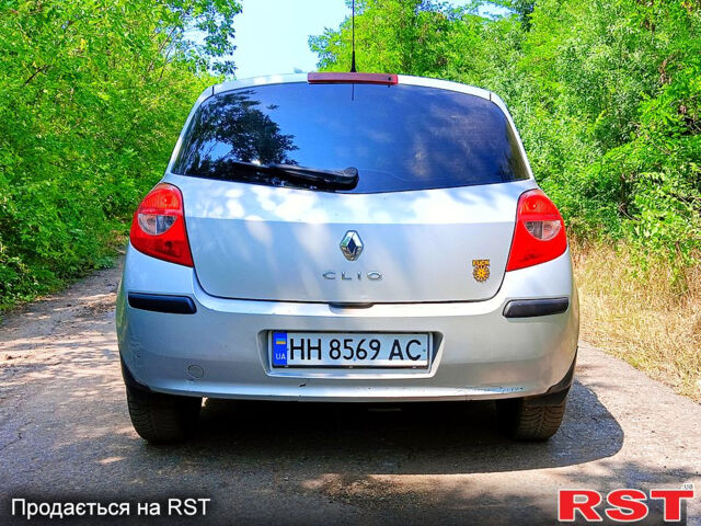 Серый Рено Клио, объемом двигателя 1.4 л и пробегом 250 тыс. км за 3999 $, фото 4 на Automoto.ua