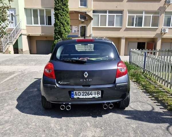 Сірий Рено Кліо, об'ємом двигуна 1.2 л та пробігом 175 тис. км за 5500 $, фото 3 на Automoto.ua