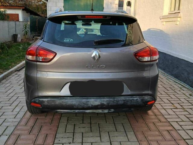 Серый Рено Клио, объемом двигателя 1.2 л и пробегом 25 тыс. км за 9600 $, фото 4 на Automoto.ua