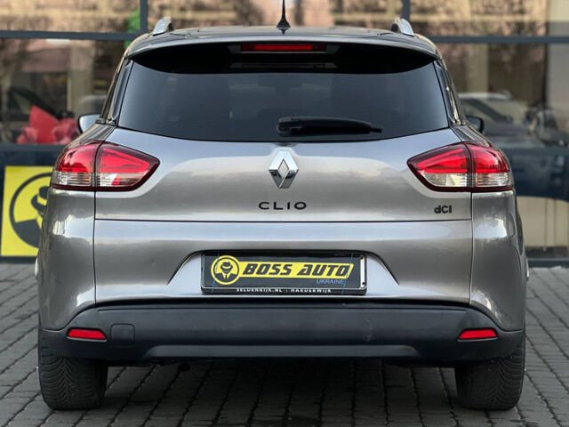 Серый Рено Клио, объемом двигателя 1.5 л и пробегом 180 тыс. км за 7700 $, фото 4 на Automoto.ua