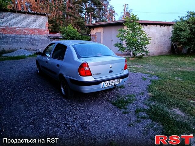 Серый Рено Клио, объемом двигателя 1.4 л и пробегом 247 тыс. км за 3200 $, фото 7 на Automoto.ua