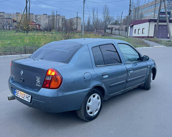 Серый Рено Клио, объемом двигателя 1.39 л и пробегом 303 тыс. км за 2900 $, фото 4 на Automoto.ua