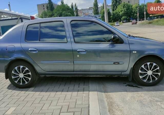 Серый Рено Клио, объемом двигателя 1.4 л и пробегом 215 тыс. км за 4000 $, фото 18 на Automoto.ua