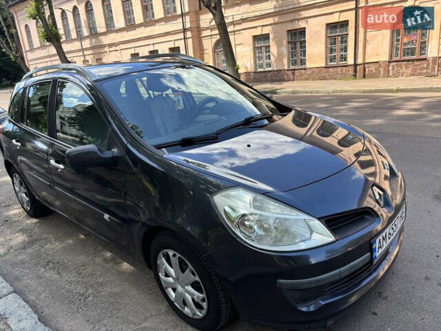 Сірий Рено Кліо, об'ємом двигуна 1.2 л та пробігом 199 тис. км за 5200 $, фото 2 на Automoto.ua