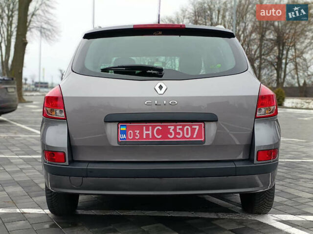 Серый Рено Клио, объемом двигателя 1.2 л и пробегом 192 тыс. км за 4850 $, фото 5 на Automoto.ua