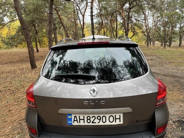 Серый Рено Клио, объемом двигателя 1.2 л и пробегом 220 тыс. км за 5000 $, фото 5 на Automoto.ua