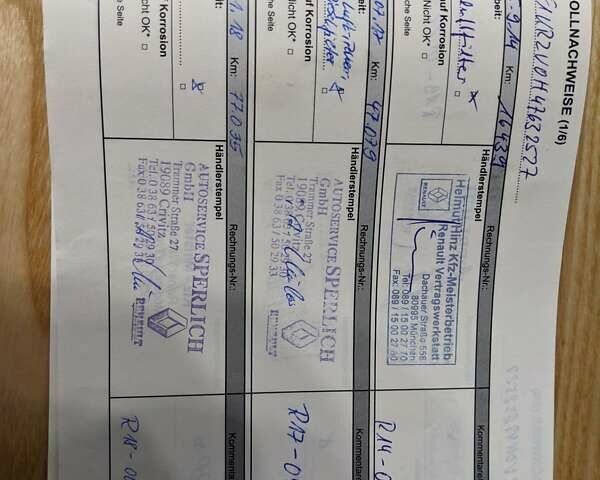 Серый Рено Клио, объемом двигателя 1.5 л и пробегом 270 тыс. км за 5999 $, фото 15 на Automoto.ua