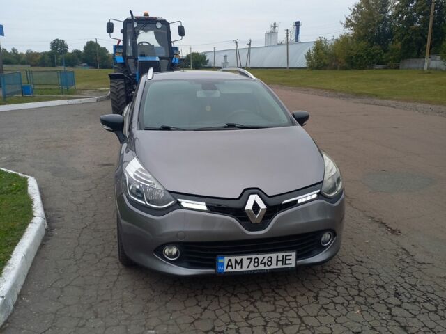 Серый Рено Клио, объемом двигателя 1.5 л и пробегом 185 тыс. км за 7800 $, фото 2 на Automoto.ua