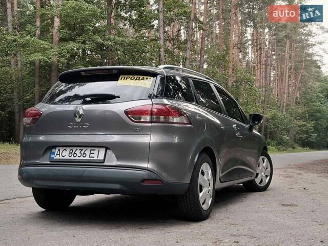 Серый Рено Клио, объемом двигателя 1.5 л и пробегом 270 тыс. км за 7500 $, фото 9 на Automoto.ua