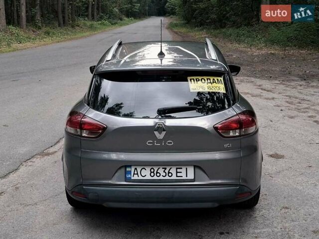 Серый Рено Клио, объемом двигателя 1.5 л и пробегом 270 тыс. км за 7500 $, фото 8 на Automoto.ua