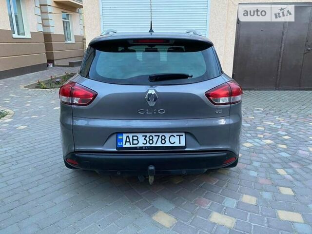 Серый Рено Клио, объемом двигателя 1.5 л и пробегом 200 тыс. км за 8200 $, фото 3 на Automoto.ua