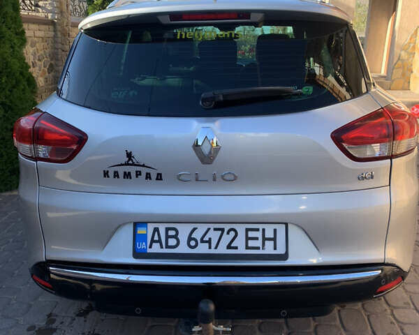 Серый Рено Клио, объемом двигателя 1.5 л и пробегом 253 тыс. км за 8300 $, фото 3 на Automoto.ua