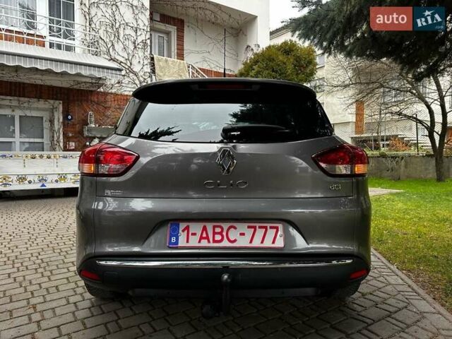 Сірий Рено Кліо, об'ємом двигуна 1.5 л та пробігом 130 тис. км за 10900 $, фото 6 на Automoto.ua