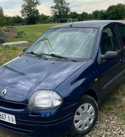 Синій Рено Кліо, об'ємом двигуна 1.4 л та пробігом 240 тис. км за 1888 $, фото 3 на Automoto.ua