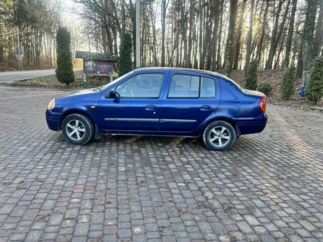 Синий Рено Клио, объемом двигателя 1.4 л и пробегом 273 тыс. км за 2500 $, фото 1 на Automoto.ua