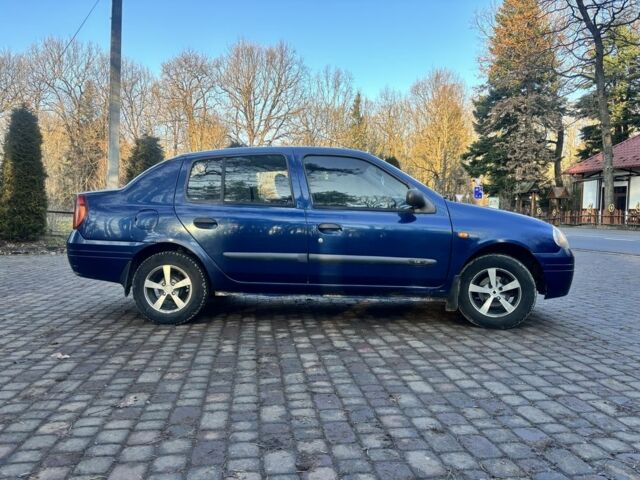 Синий Рено Клио, объемом двигателя 1.4 л и пробегом 273 тыс. км за 2500 $, фото 5 на Automoto.ua