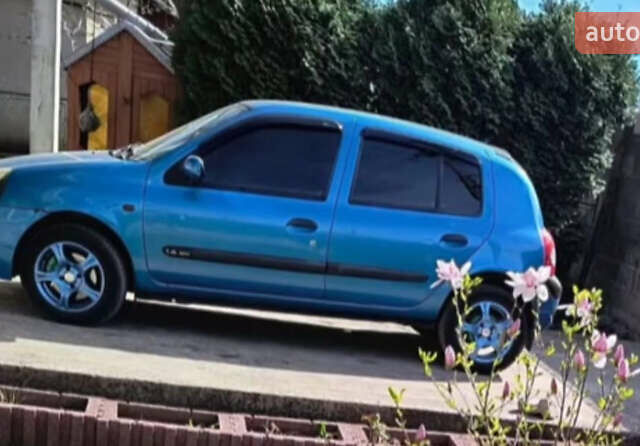 Синій Рено Кліо, об'ємом двигуна 1.39 л та пробігом 210 тис. км за 2900 $, фото 1 на Automoto.ua