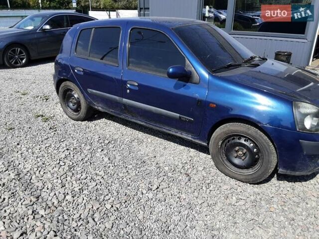 Синий Рено Клио, объемом двигателя 1.15 л и пробегом 276 тыс. км за 2250 $, фото 6 на Automoto.ua