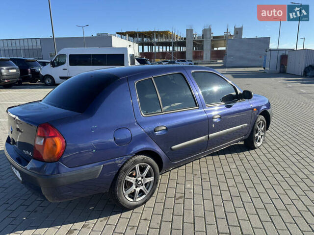 Синий Рено Клио, объемом двигателя 1.4 л и пробегом 272 тыс. км за 2700 $, фото 5 на Automoto.ua