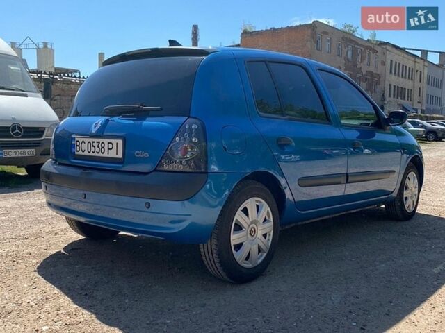 Синий Рено Клио, объемом двигателя 1.15 л и пробегом 214 тыс. км за 3550 $, фото 9 на Automoto.ua