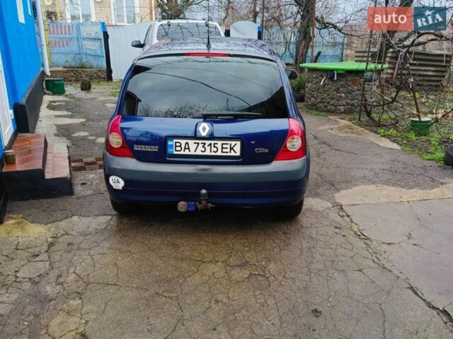 Синій Рено Кліо, об'ємом двигуна 1.4 л та пробігом 240 тис. км за 3400 $, фото 5 на Automoto.ua