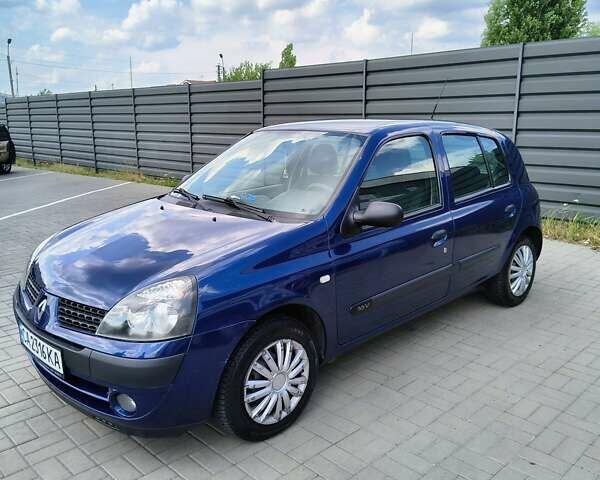 Синій Рено Кліо, об'ємом двигуна 1.1 л та пробігом 194 тис. км за 4000 $, фото 2 на Automoto.ua