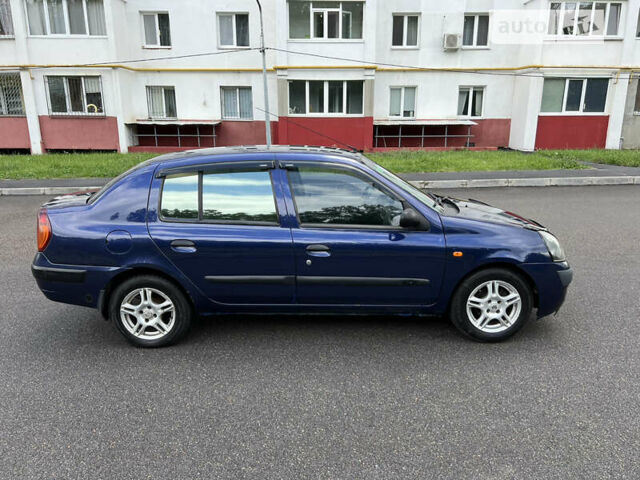 Синій Рено Кліо, об'ємом двигуна 1.39 л та пробігом 284 тис. км за 3200 $, фото 1 на Automoto.ua