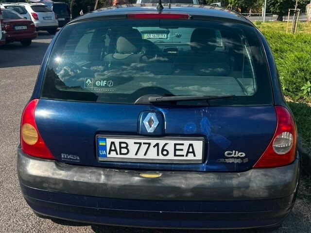 Синий Рено Клио, объемом двигателя 1.5 л и пробегом 248 тыс. км за 3500 $, фото 5 на Automoto.ua