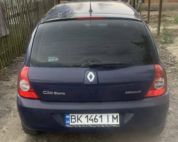 Синий Рено Клио, объемом двигателя 1.2 л и пробегом 222 тыс. км за 3200 $, фото 1 на Automoto.ua