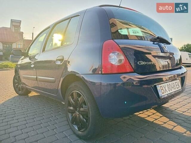 Синий Рено Клио, объемом двигателя 1.15 л и пробегом 299 тыс. км за 4350 $, фото 6 на Automoto.ua