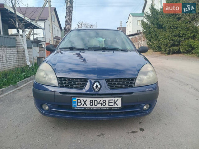 Синий Рено Клио, объемом двигателя 1.2 л и пробегом 299 тыс. км за 2999 $, фото 1 на Automoto.ua