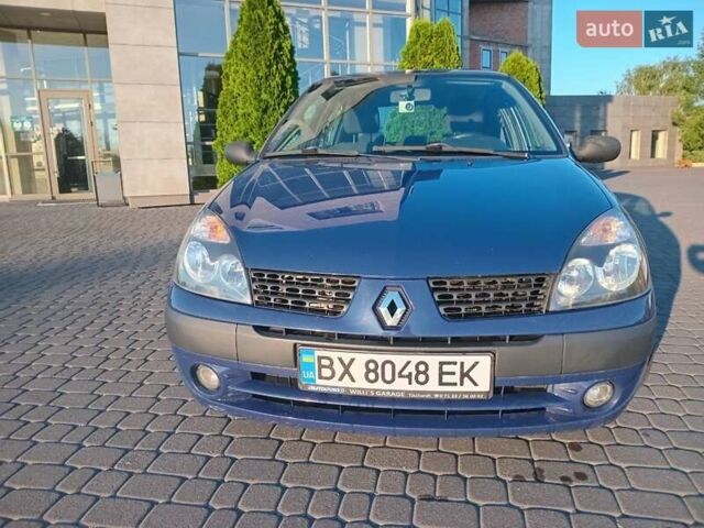 Синий Рено Клио, объемом двигателя 1.15 л и пробегом 299 тыс. км за 4350 $, фото 1 на Automoto.ua