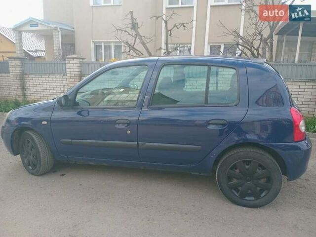 Синий Рено Клио, объемом двигателя 1.15 л и пробегом 295 тыс. км за 3950 $, фото 6 на Automoto.ua