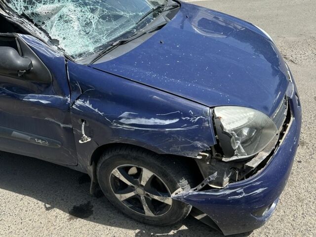 Синий Рено Клио, объемом двигателя 1.4 л и пробегом 150 тыс. км за 846 $, фото 2 на Automoto.ua