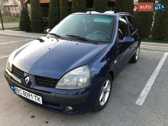 Синий Рено Клио, объемом двигателя 1.4 л и пробегом 280 тыс. км за 2800 $, фото 7 на Automoto.ua