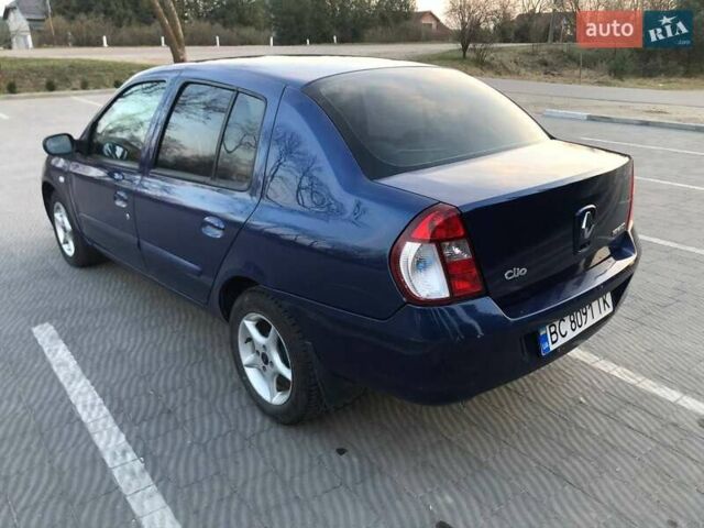 Синий Рено Клио, объемом двигателя 1.4 л и пробегом 280 тыс. км за 2800 $, фото 10 на Automoto.ua