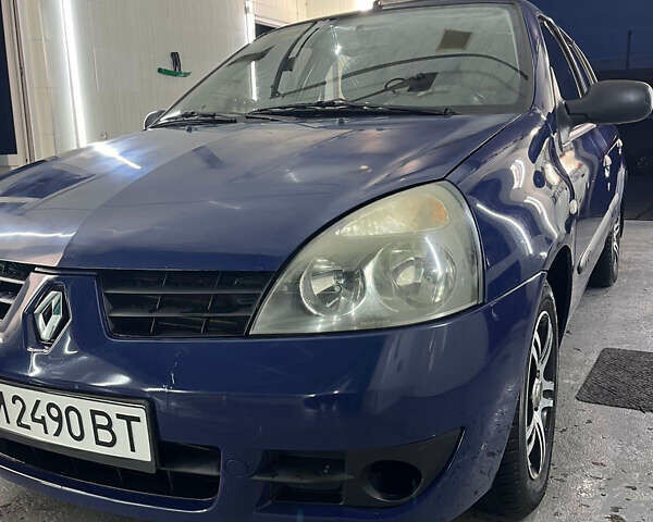 Синий Рено Клио, объемом двигателя 1.39 л и пробегом 160 тыс. км за 3400 $, фото 9 на Automoto.ua