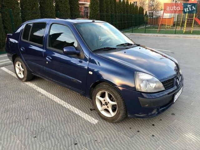 Синий Рено Клио, объемом двигателя 1.4 л и пробегом 280 тыс. км за 2800 $, фото 1 на Automoto.ua