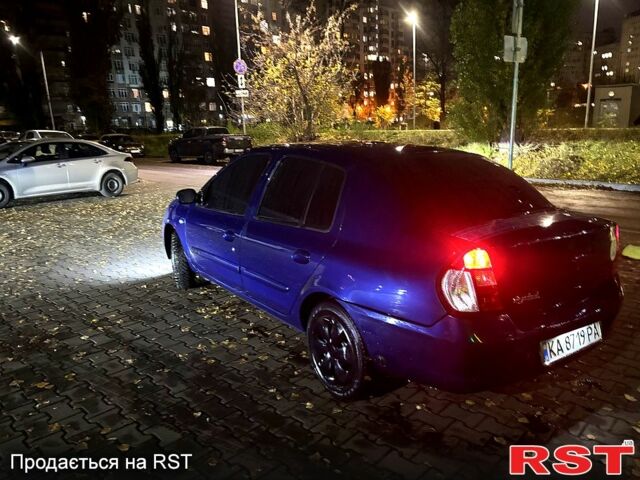 Синий Рено Клио, объемом двигателя 1.4 л и пробегом 183 тыс. км за 3500 $, фото 5 на Automoto.ua