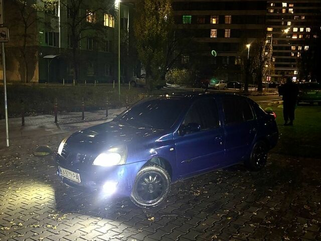 Синий Рено Клио, объемом двигателя 1.4 л и пробегом 183 тыс. км за 3500 $, фото 8 на Automoto.ua