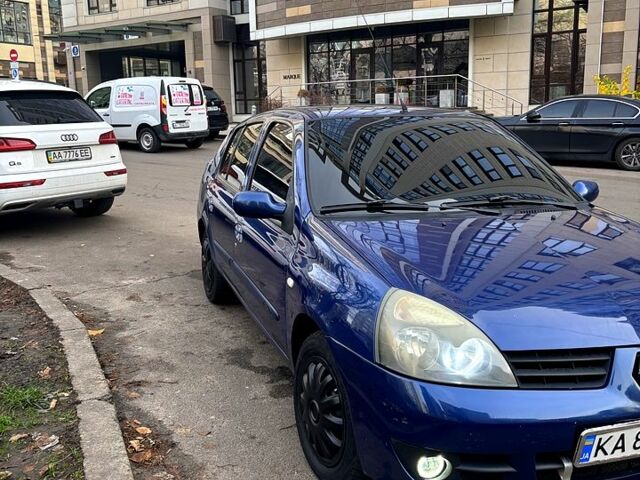 Синий Рено Клио, объемом двигателя 1.4 л и пробегом 183 тыс. км за 3500 $, фото 1 на Automoto.ua